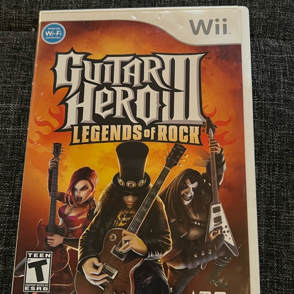Guitar Hero Wii Game
